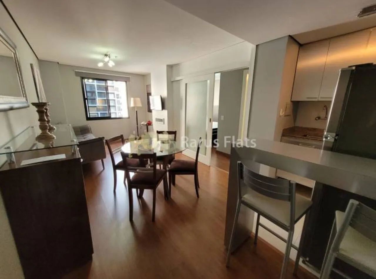 Flat com 2 suítes para alugar em Moema - Edifício Times Square Colonade