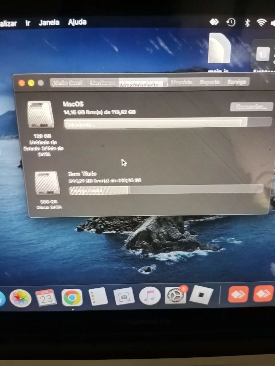 McbookPro Catalina macbook 10.15.8 Mac com dois hds - Foto 2