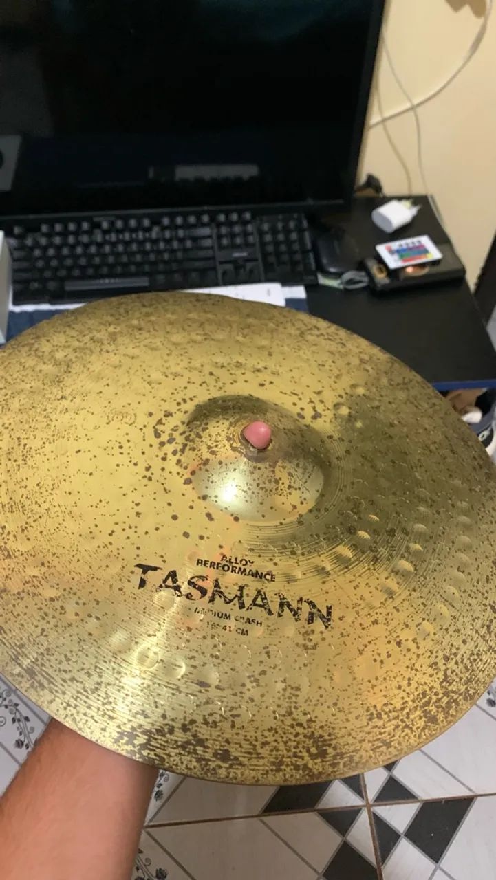 Prato pra bateria 16