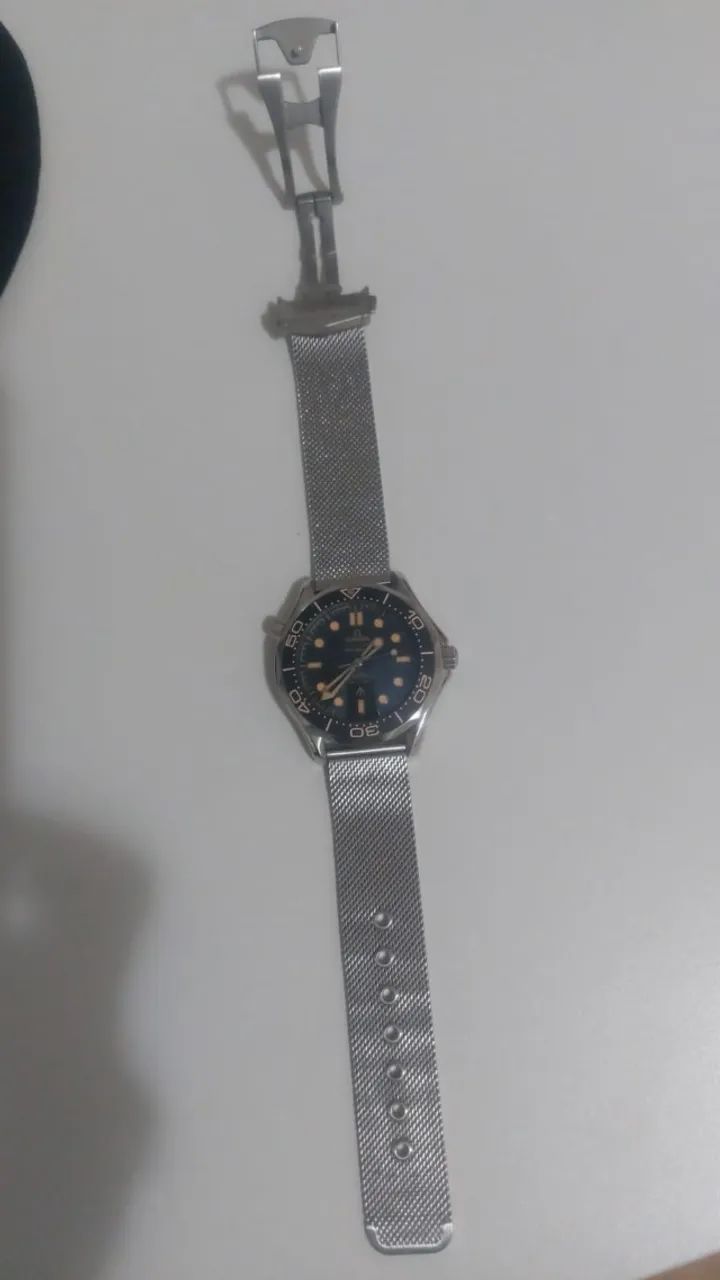 Relógio Omega Seamaster 007 James Bond Automático Aço