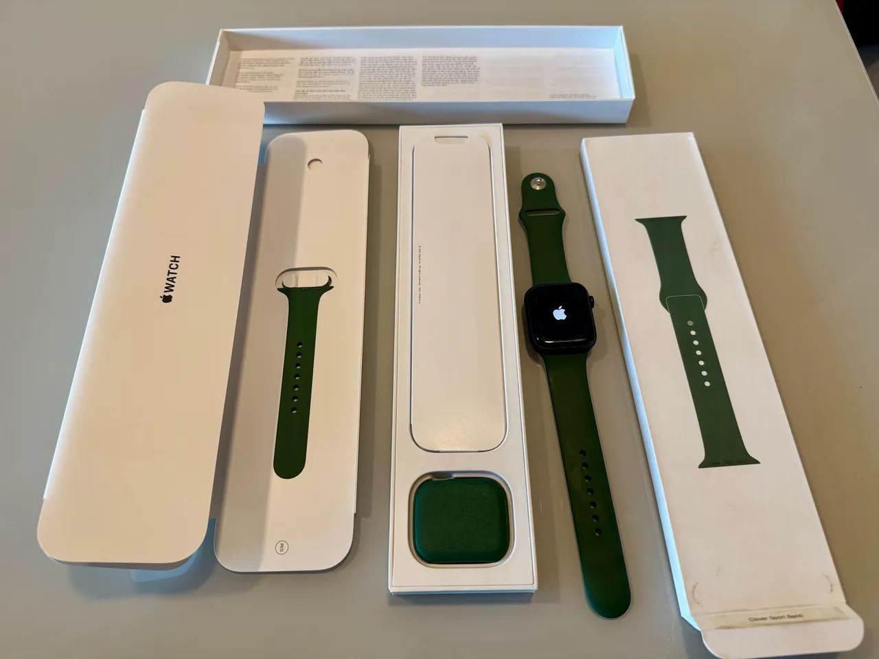 Apple Watch Series 7 45mm Verde Nunca Aberto  - Foto 2