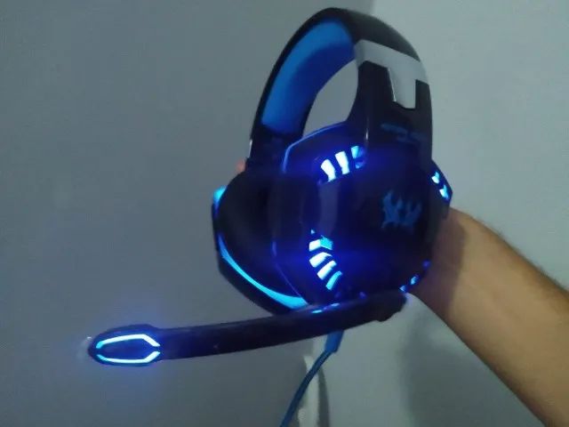 Headset Gamer com Led Para PC