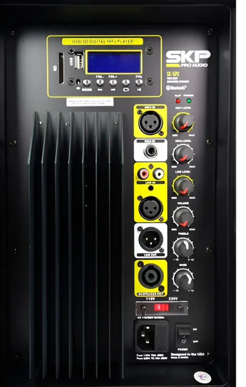 Caixa Ativa 15" SKP Pro 250w Amplificada - Foto 2