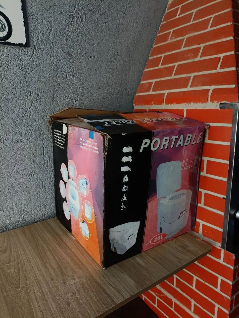 VASO SANITÁRIO ? PORTÁTIL ZERO SEM USO  - Foto 2