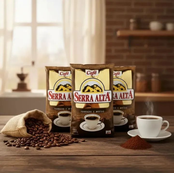 Café Serra Alta - kit com 4 pacotes de 500g cada. - Foto 3
