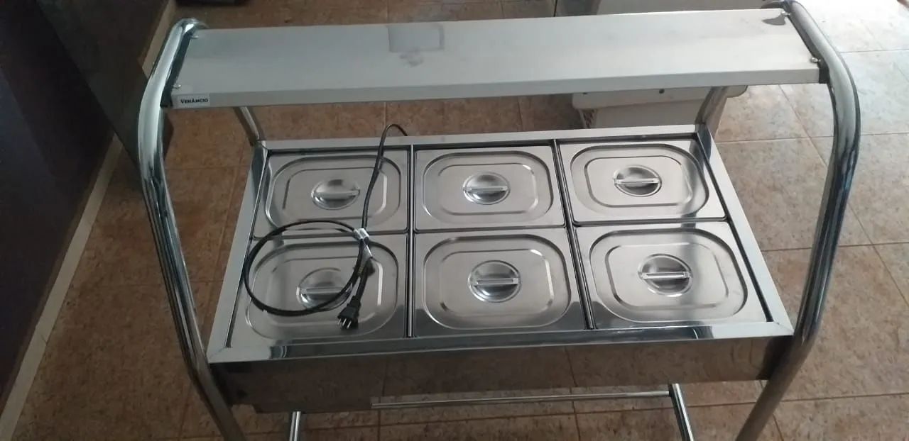 Buffet Térmico de 6 Cubas - Foto 2