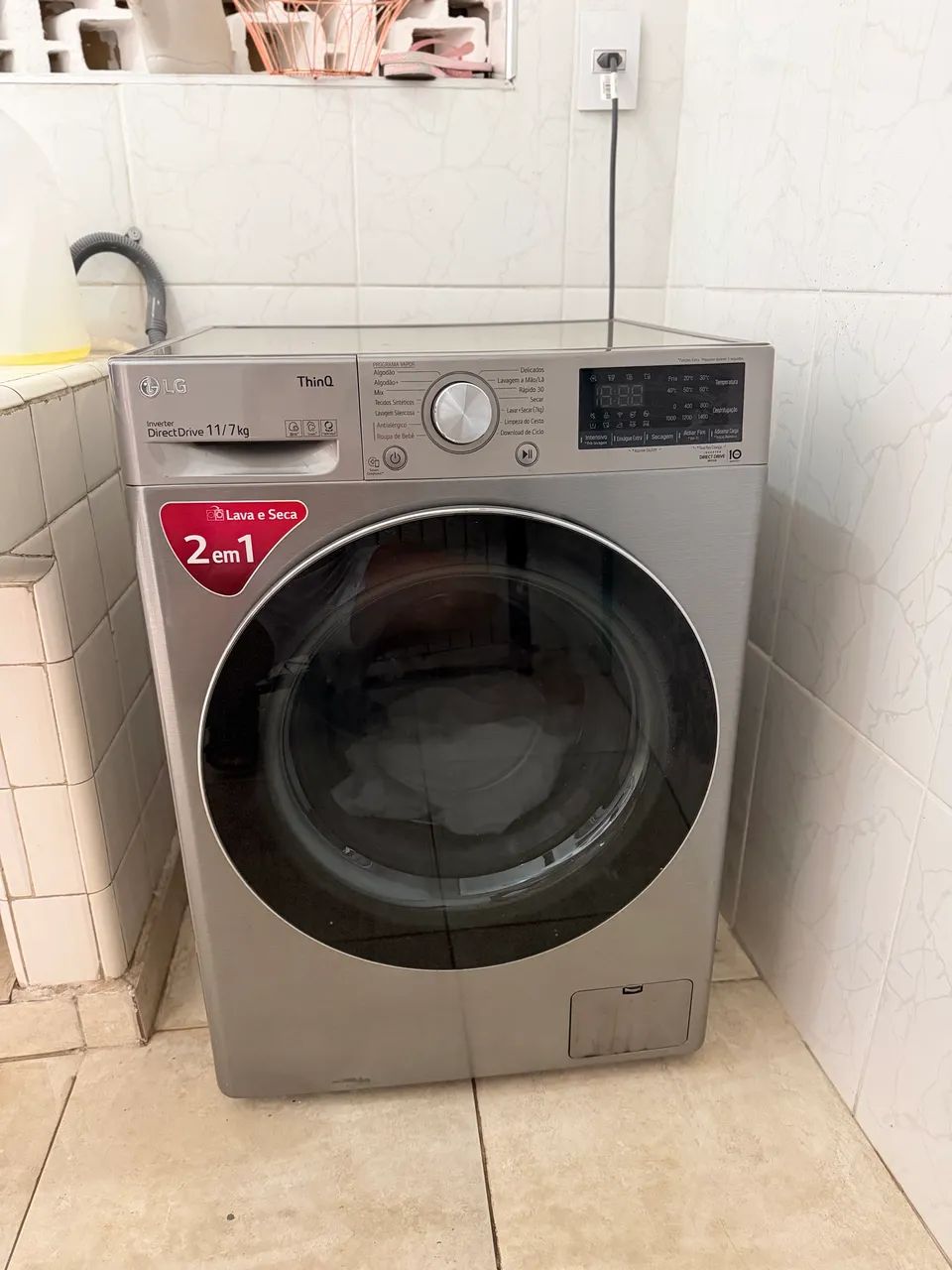 LG Lava e Seca ThinQ Inverter 11 kg