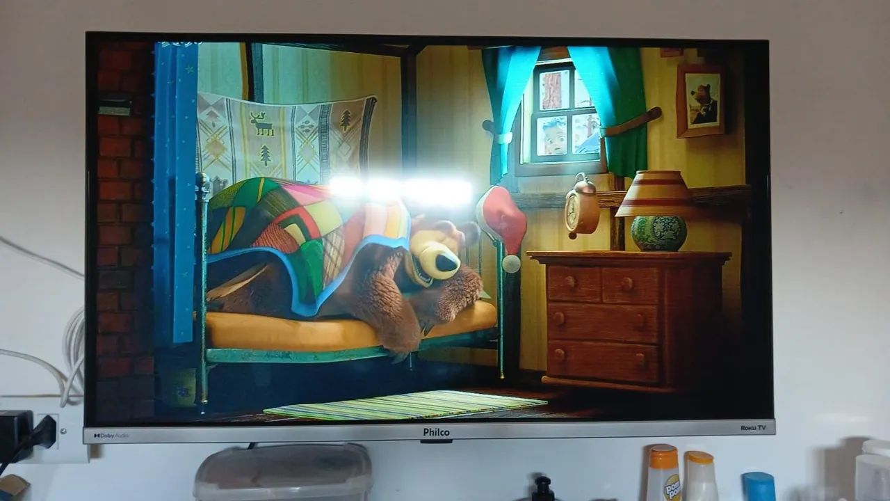 Vendo uma tever 32pl com smart seme nova - Foto 3