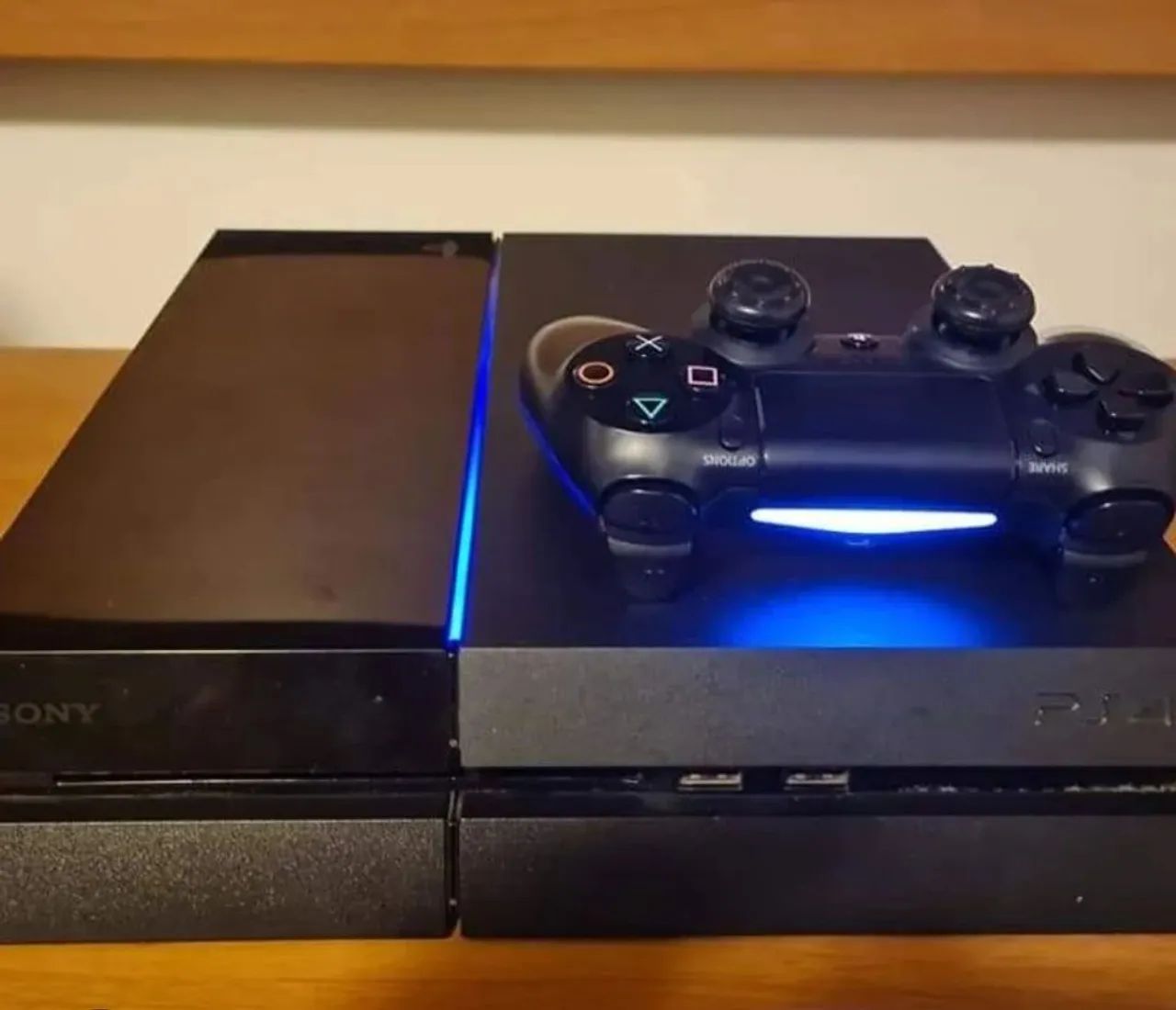 PS4 funcionando tudo certinho