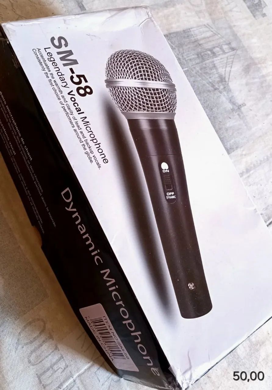 Microfone SM 58