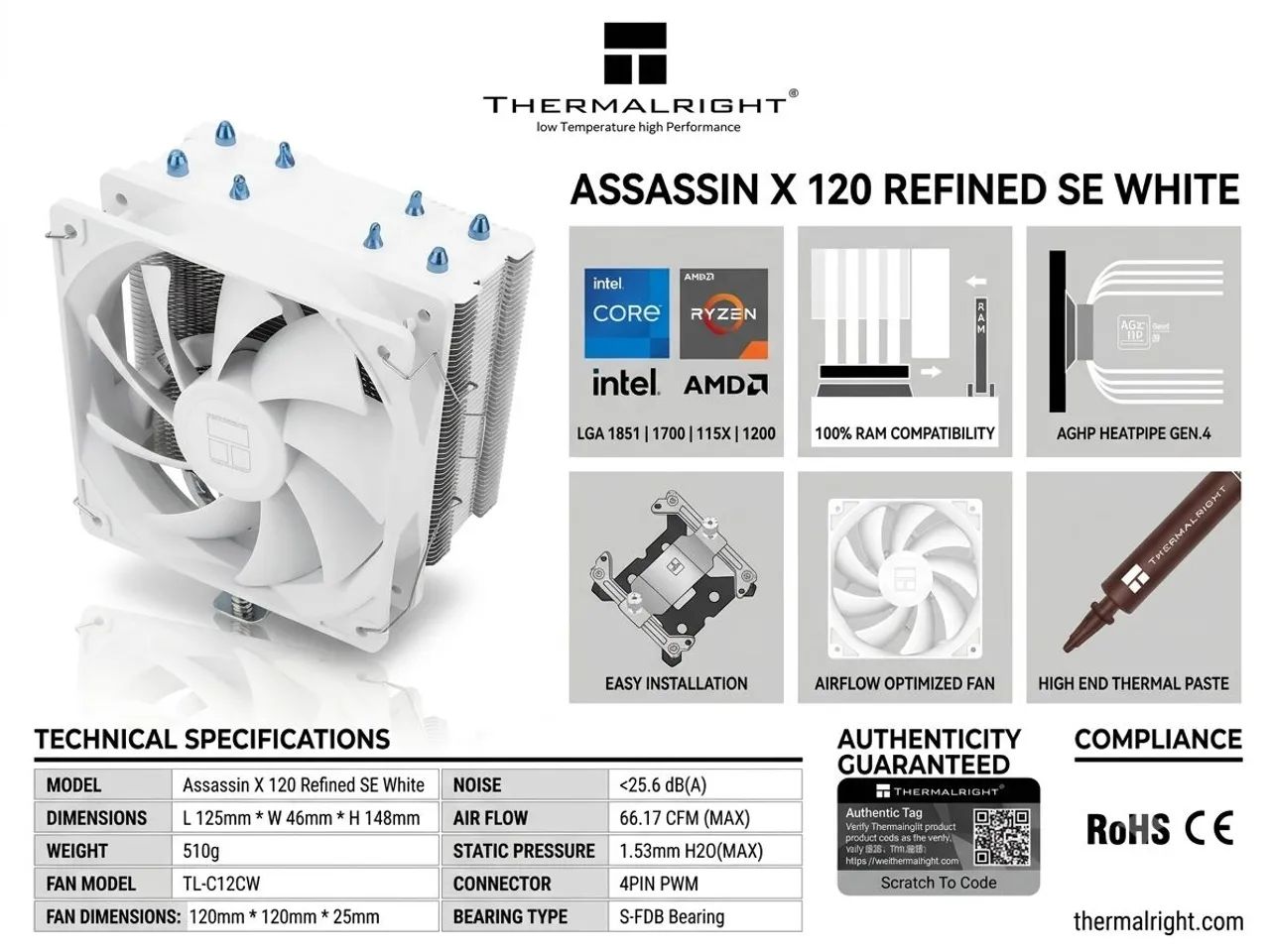 Air Cooler Termal Assassin X