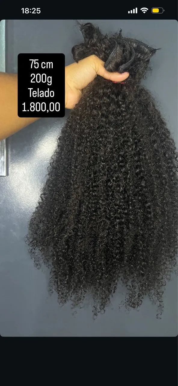 Mega hair cacheado  - Foto 3