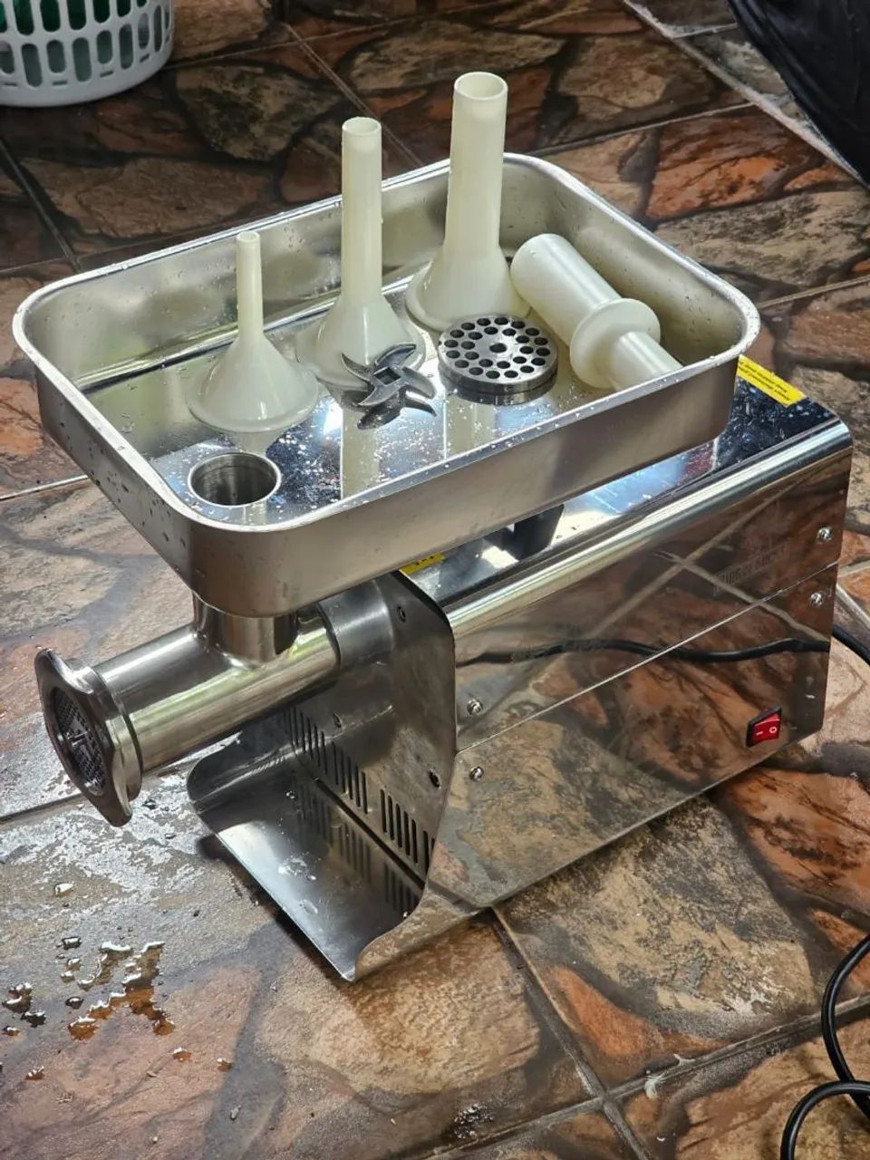 Moedor de carne Lem 100% em inox