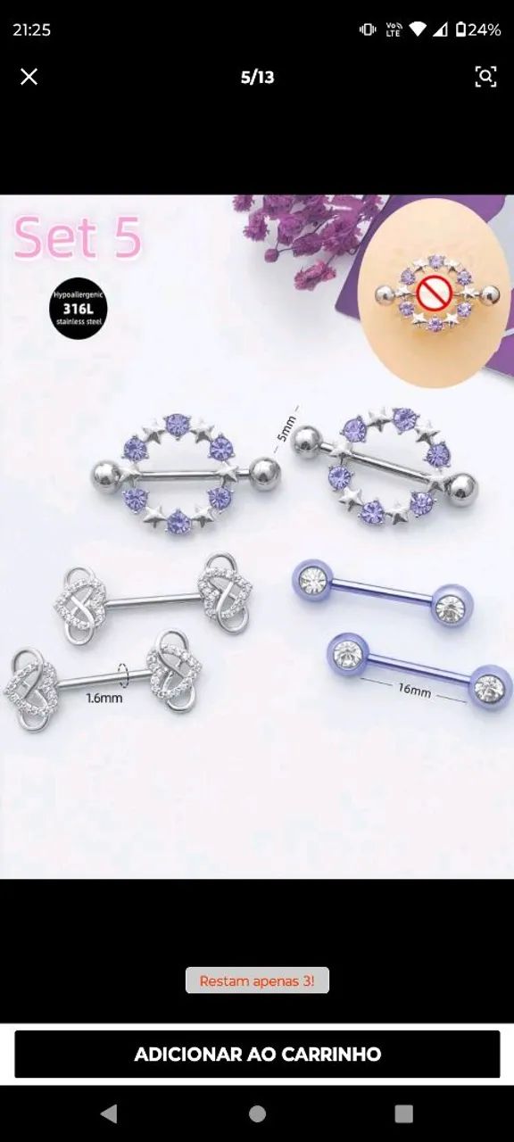 Piercings lindos 