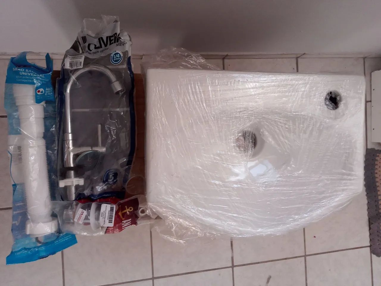KIT COMPLETO  ARMÁRIO DE BANHEIRO TUDO  QUE VOCÊ PRECISA (É SÓ INSTALAR!) - Foto 2