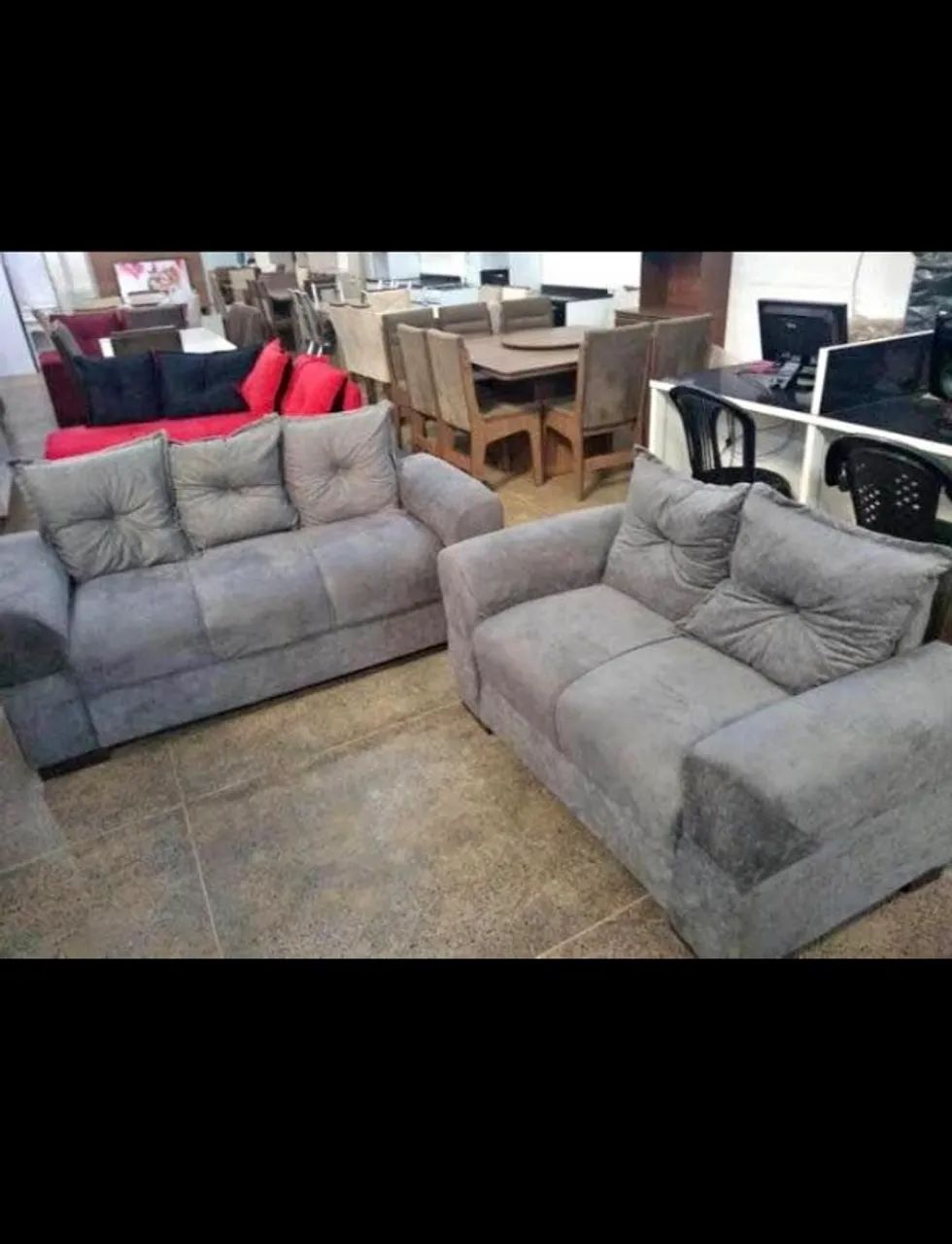 Sofá de 2 e 3 Lugares 