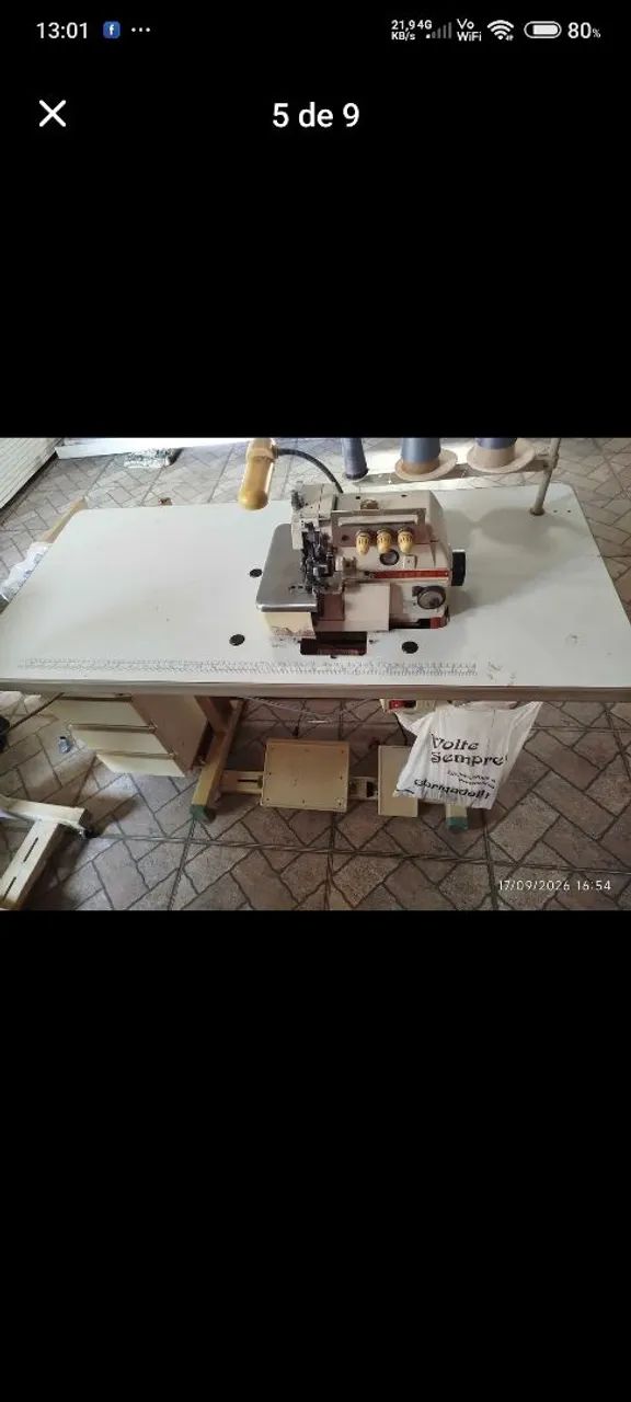 Vendo Overlock industrial Jaboticabal 1.500 - Foto 2