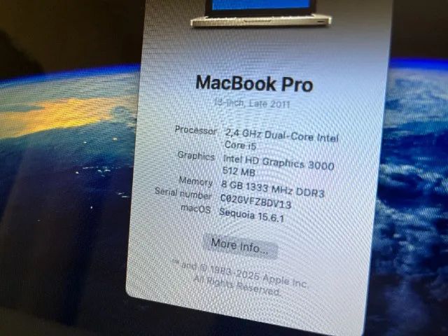 MacBook PRO i5 8GB - Foto 5
