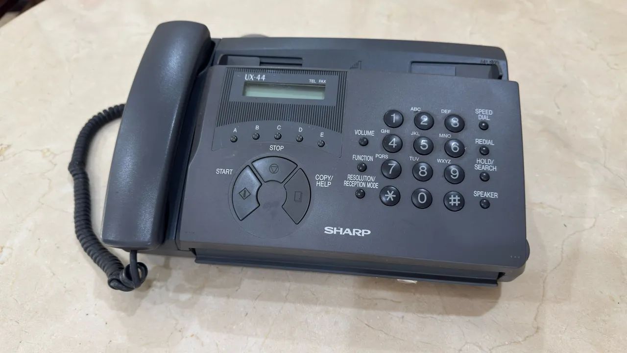 Fax Telefone Sharp UX-44 - Foto 3