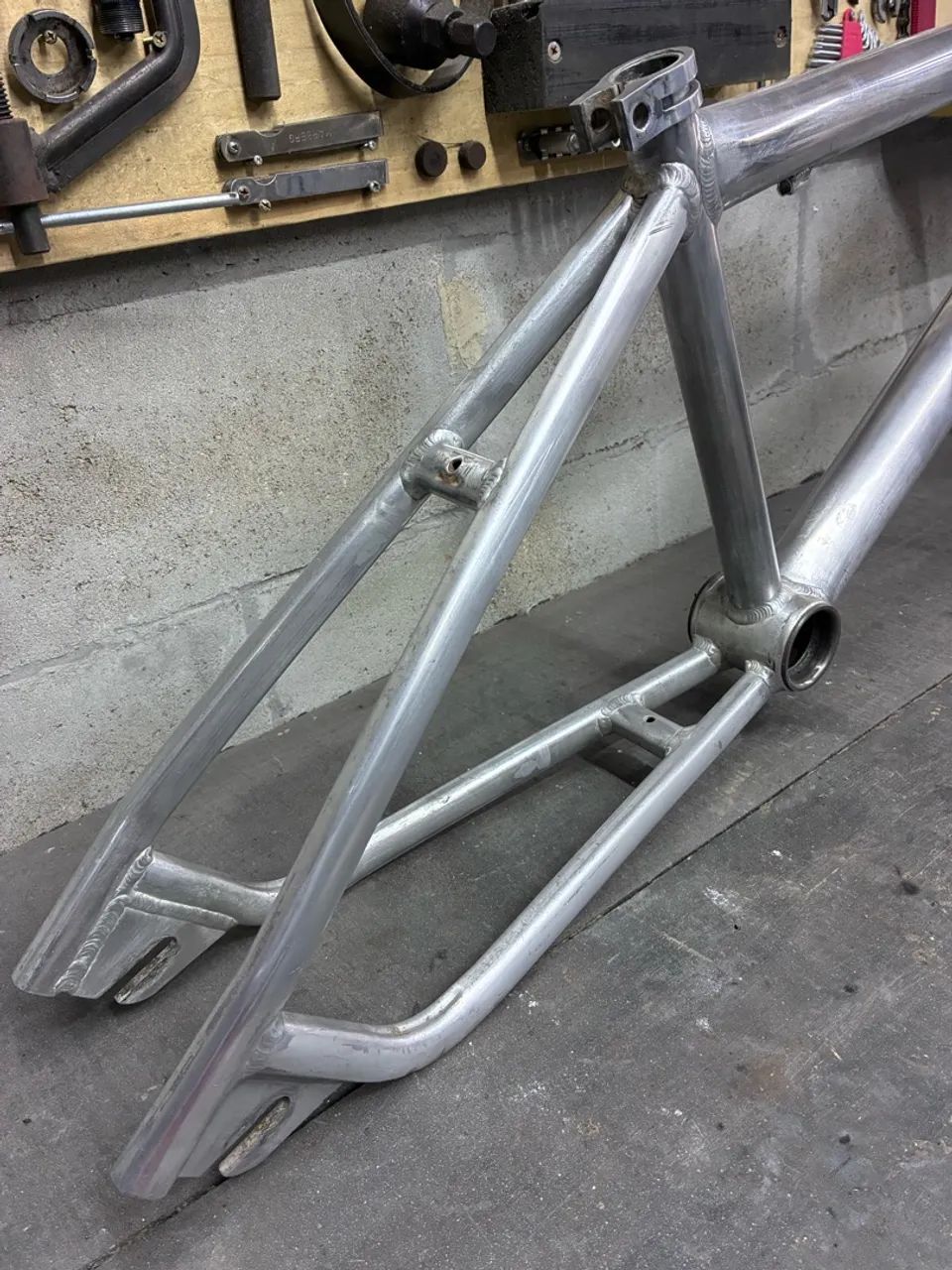 Quadro e garfo BMX Alfameq Eagle  - Foto 5