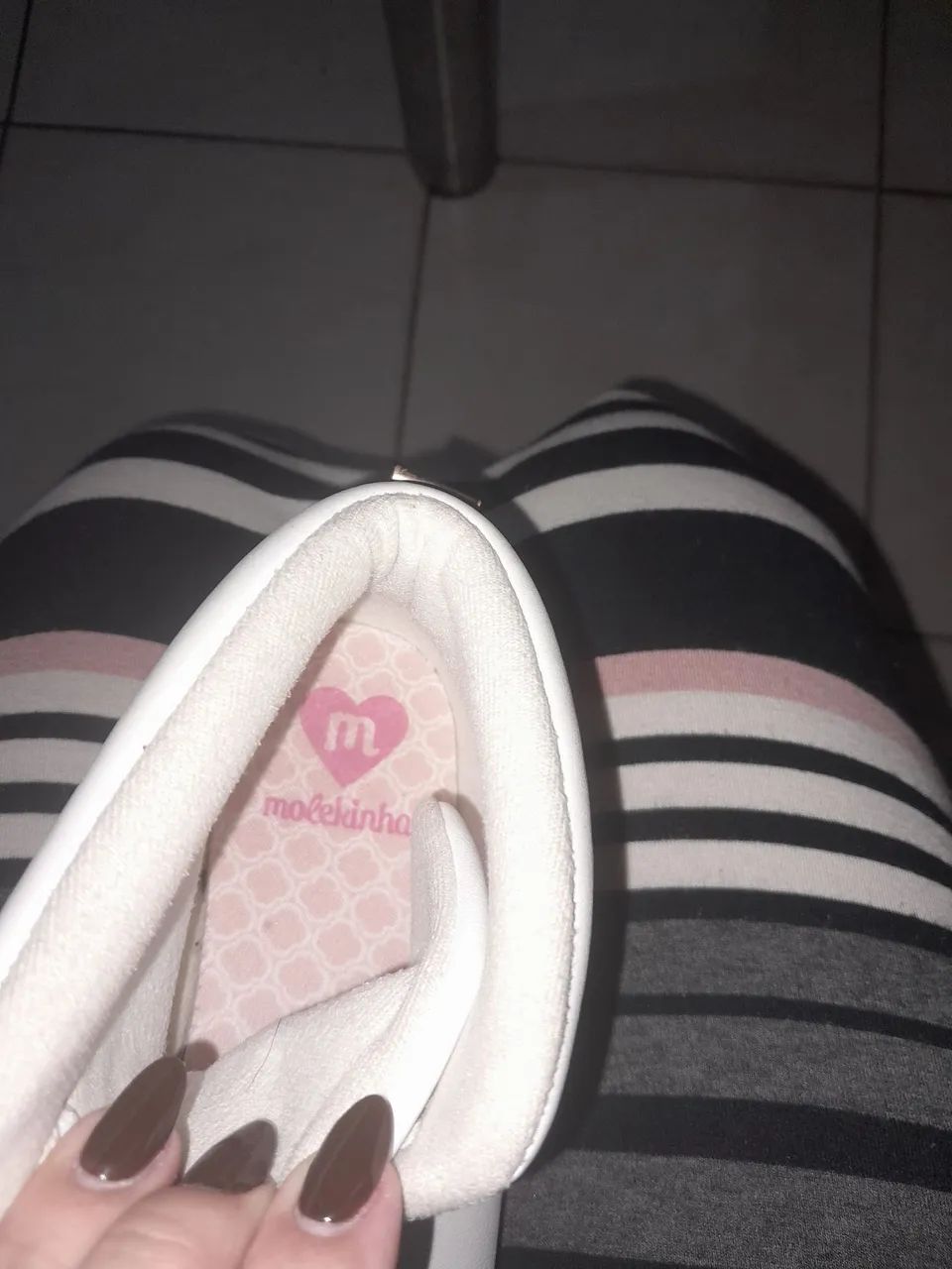 Tenis Branco Molekinha  - Foto 2