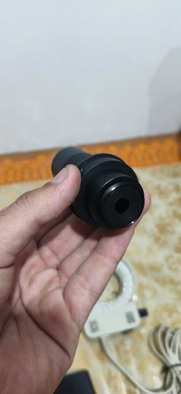 Microscópio Eakins + Lente e Iluminação LED - Foto 5