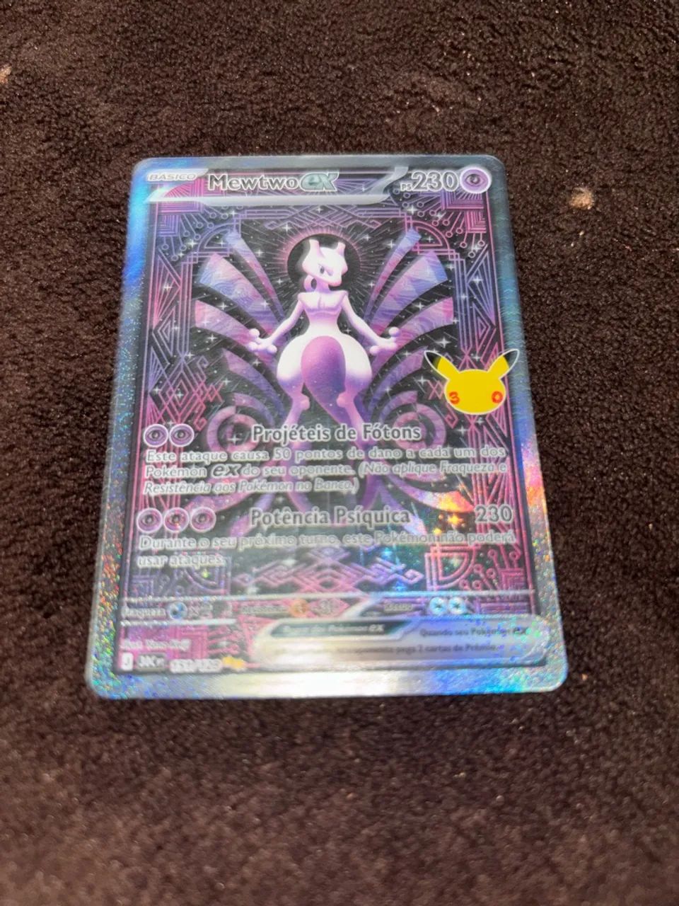 Mewtwo Ex 30 anos 151/128 - Foto 2