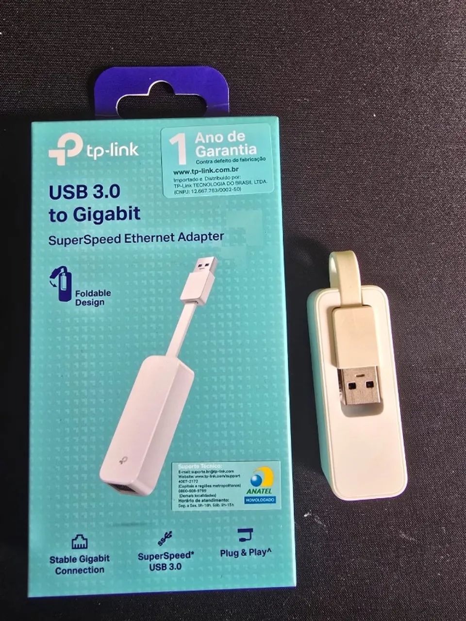 Adaptador Ethernet Tp-link Ue300 Usb 3.0 Lan Rj45 Gigabit