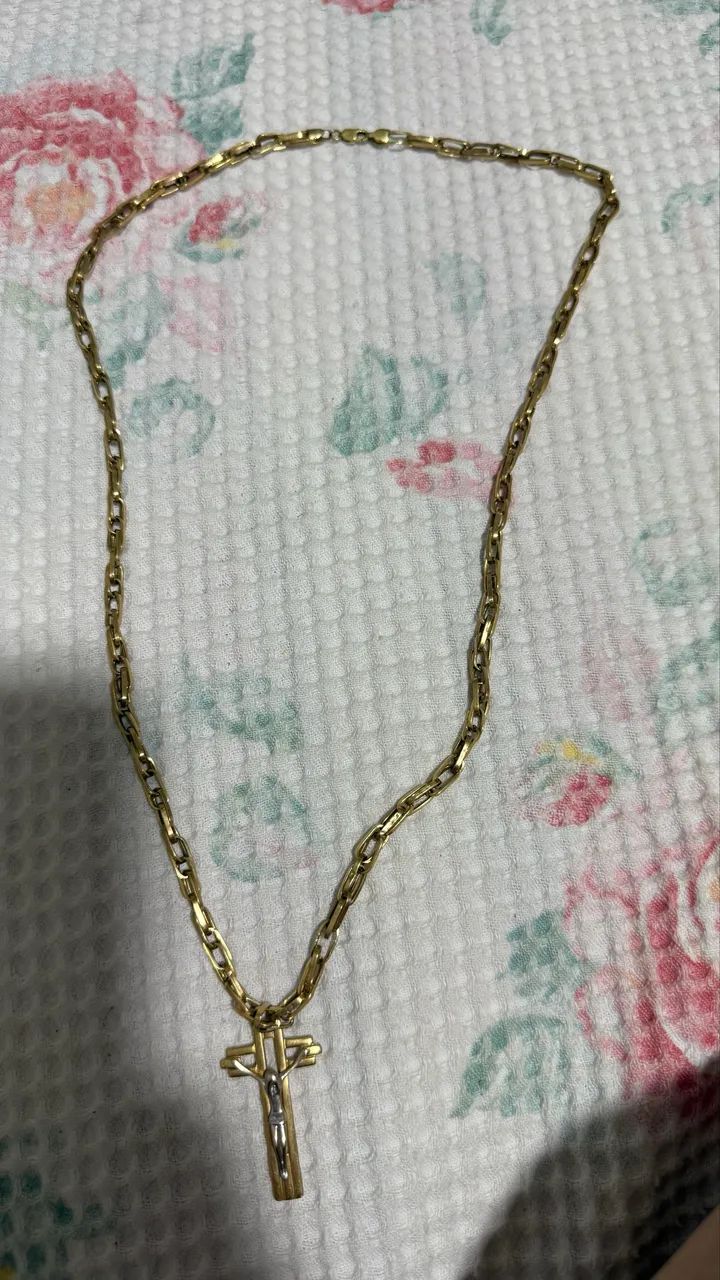 Colar de ouro 18k