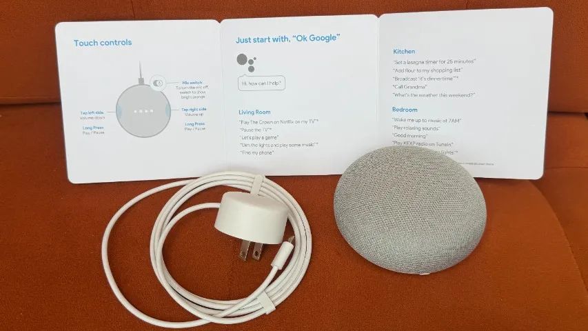 Google Home Mini na caixa - Foto 4