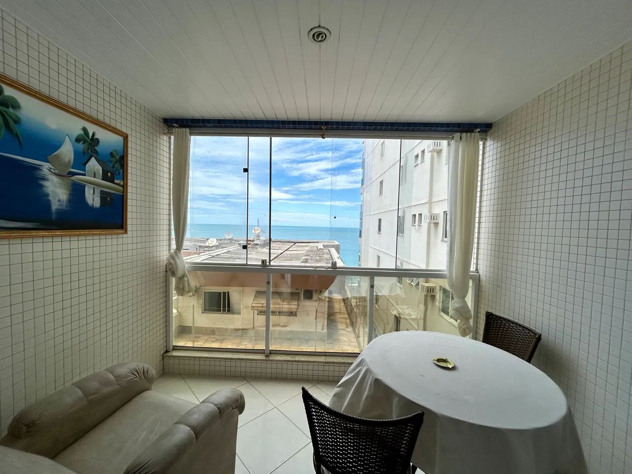 3 quartos com vista mar