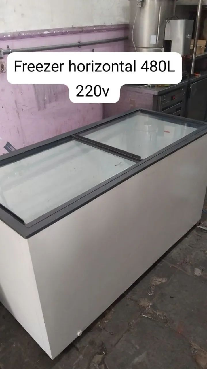 Freezer horizontal 480L 220v