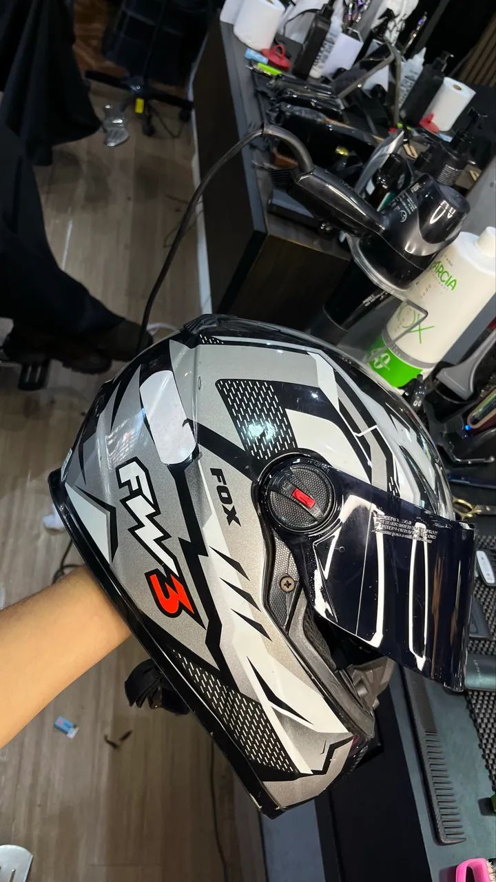 Capacete gtx fox grafite  - Foto 5