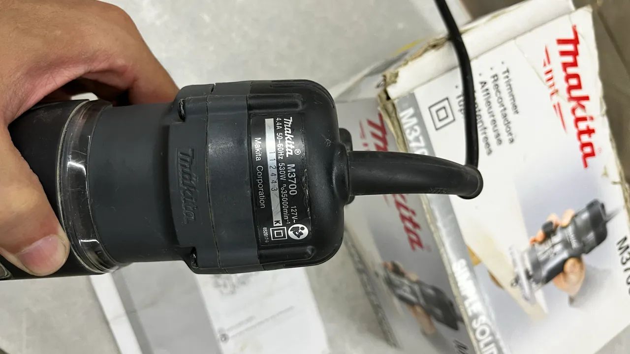 Tupia De Laminacao 6mm 1/4'' Makita Ssp 530w 110v - Foto 3