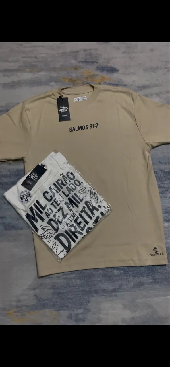 CAMISA OVERZIDE CRISTÃ 100% QUALIDADE - Foto 3