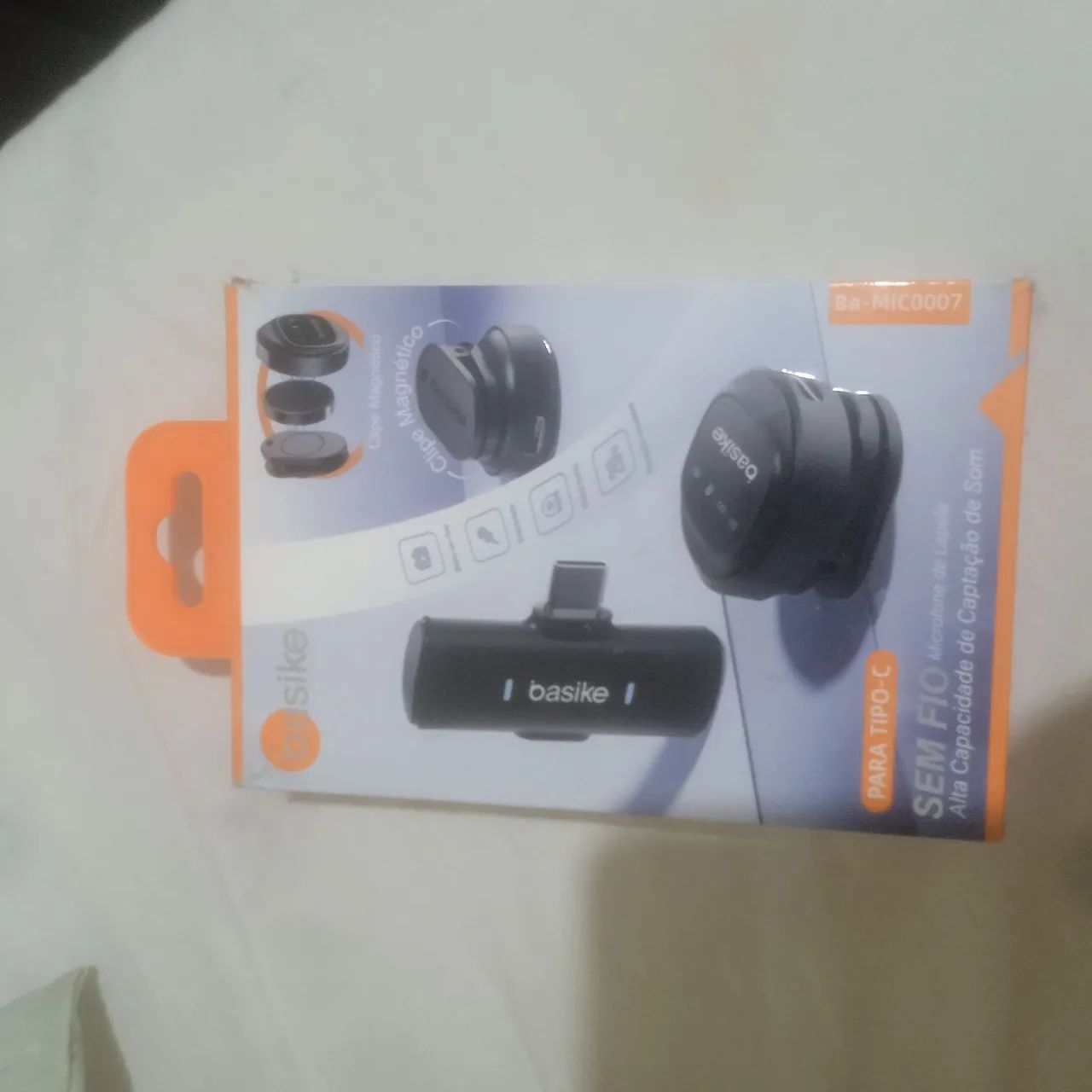 Vendo microfone sem fio de lapela  - Foto 3
