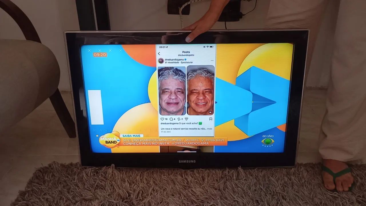 Tv samsung 32 polegadas (Destinada a conserto ou venda de peças)