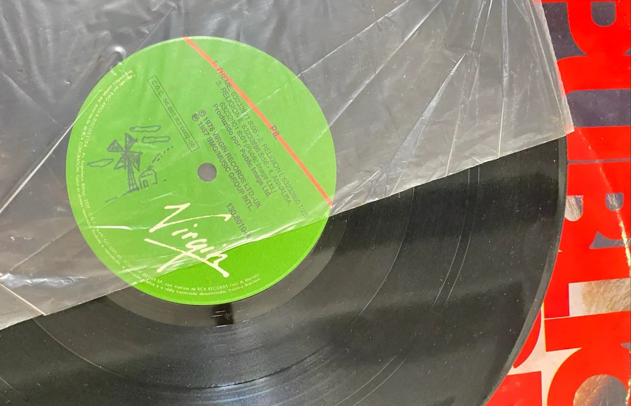 Public Image Ltd. (PIL) - First Issue - LP Vinil - Pressing Brasileiro 1987 - Foto 3