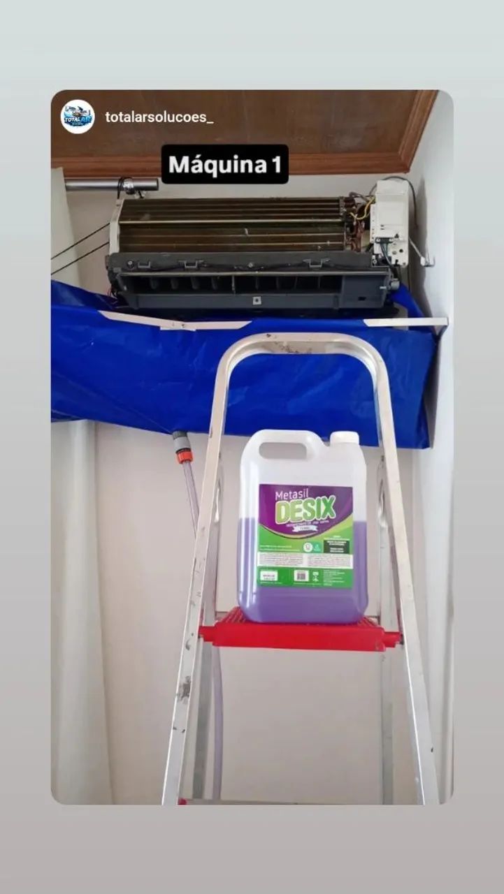 Limpeza e instalação de ar condicionado  - Foto 4