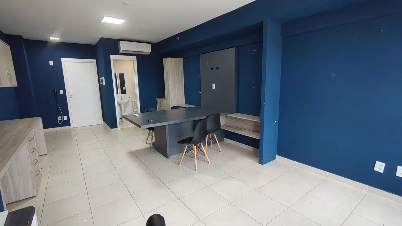 sala mobiliada com ar condicionado pátio jardins - Foto 3