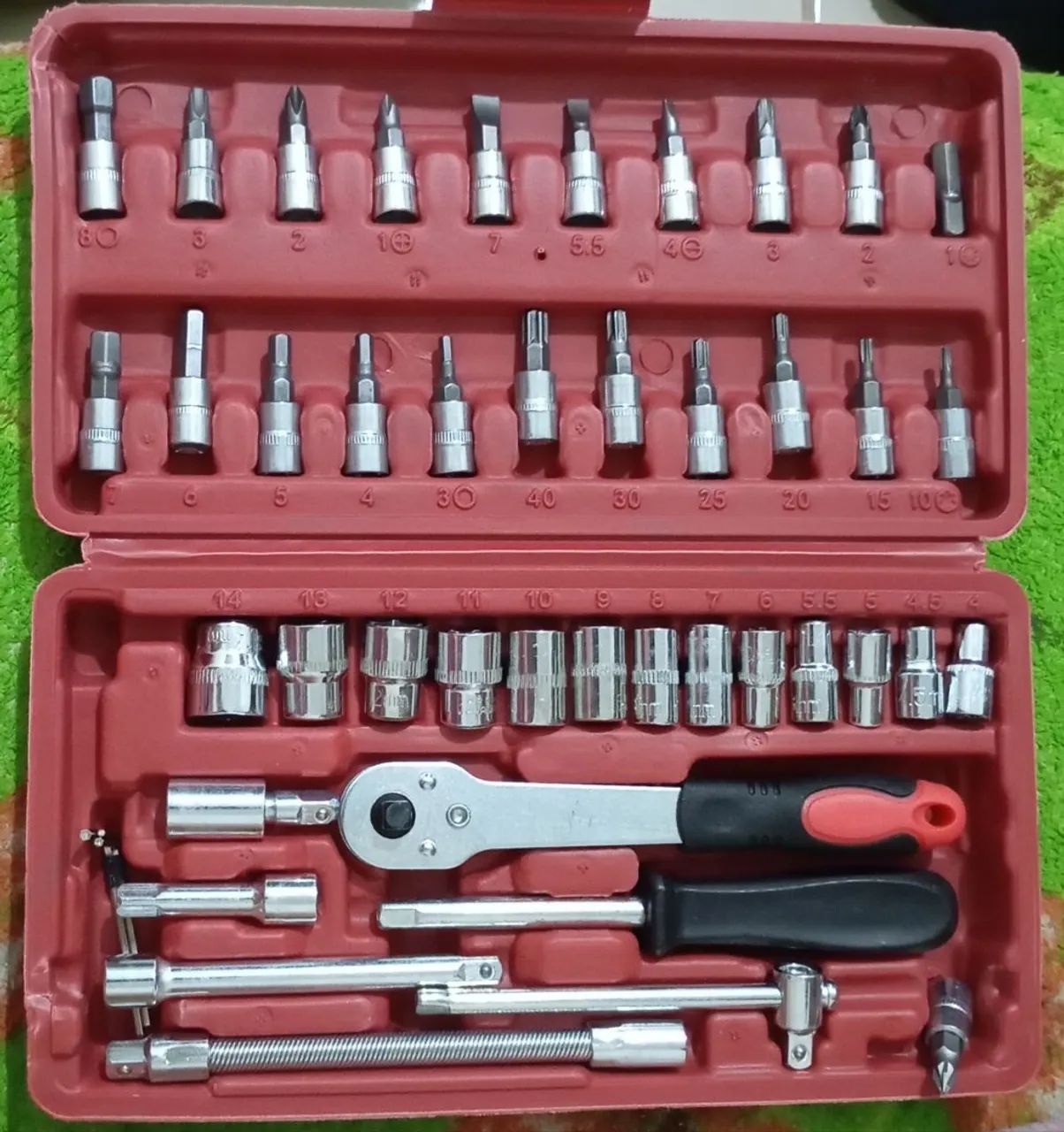 Kit de ferramentas soquete 