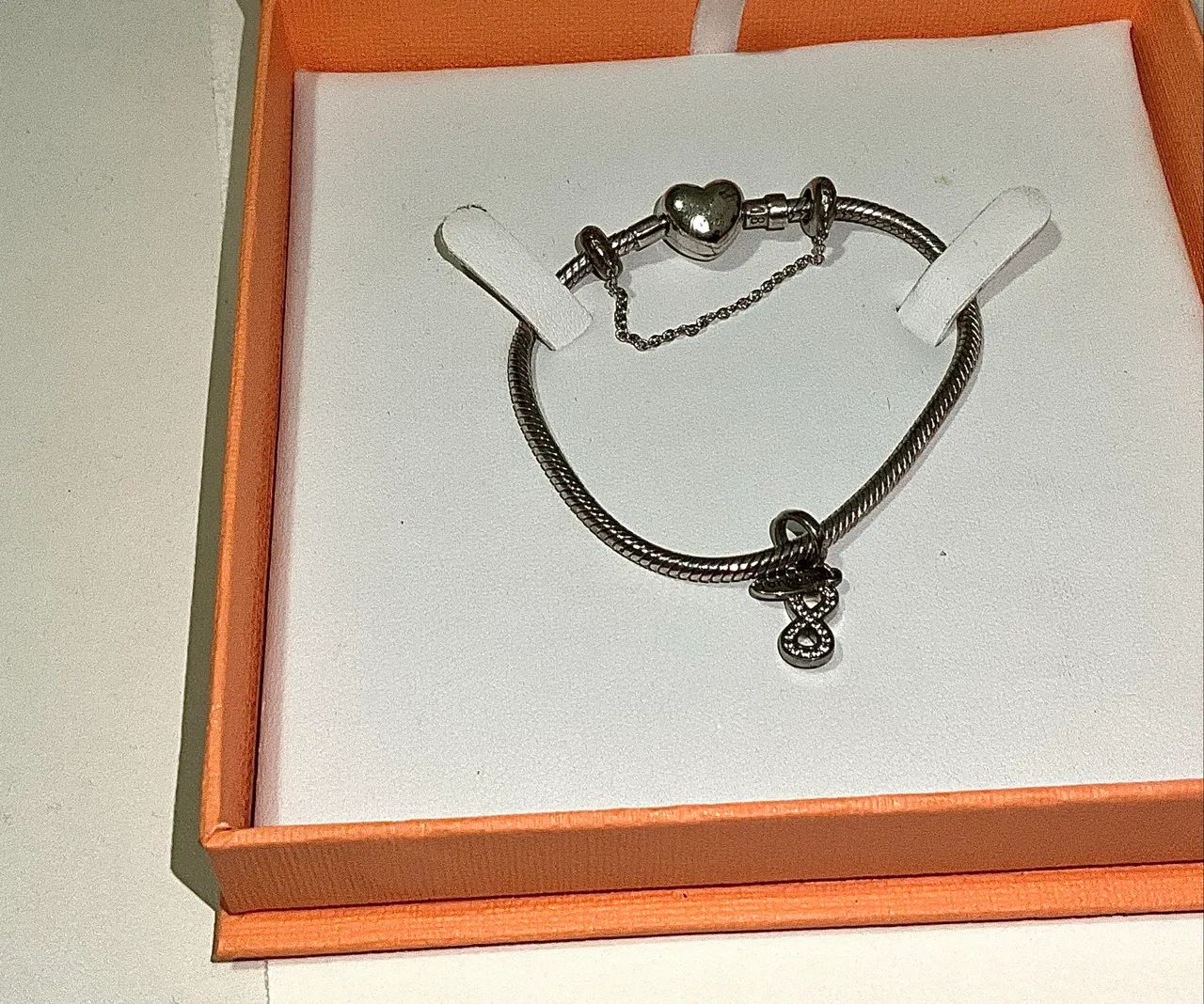 Pulseira Vivara com Pingente Prata 925