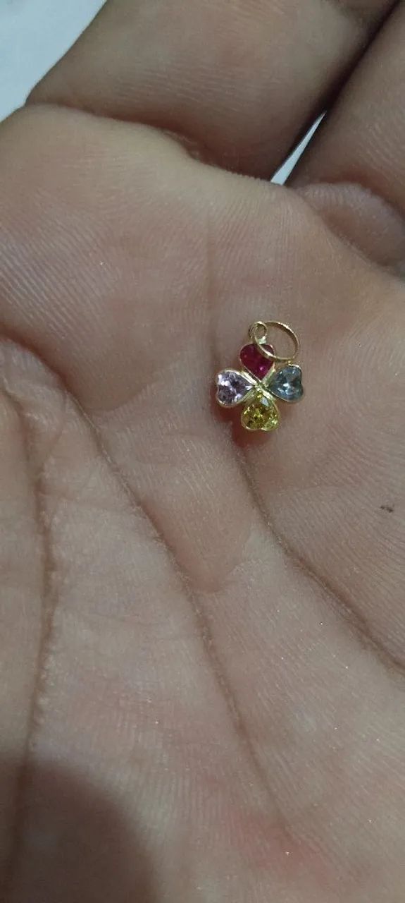 Pingebte de ouro 18kl 350 conto - Foto 3