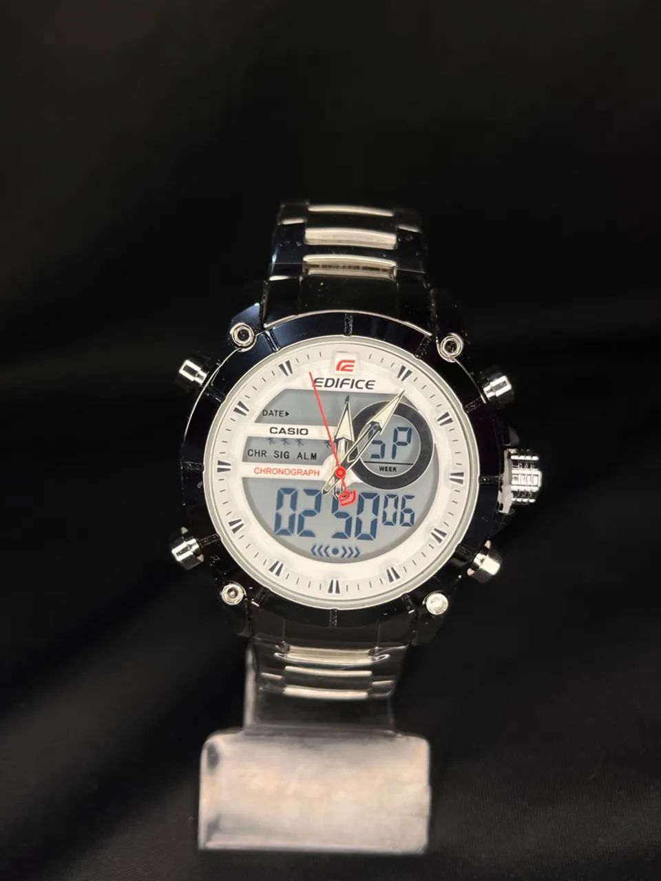 CASIO EDIFICE PRATA