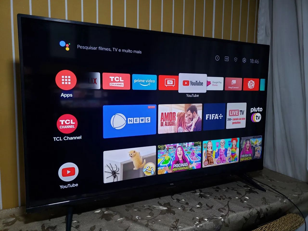 Smart tv 50 polegadas led 4k 