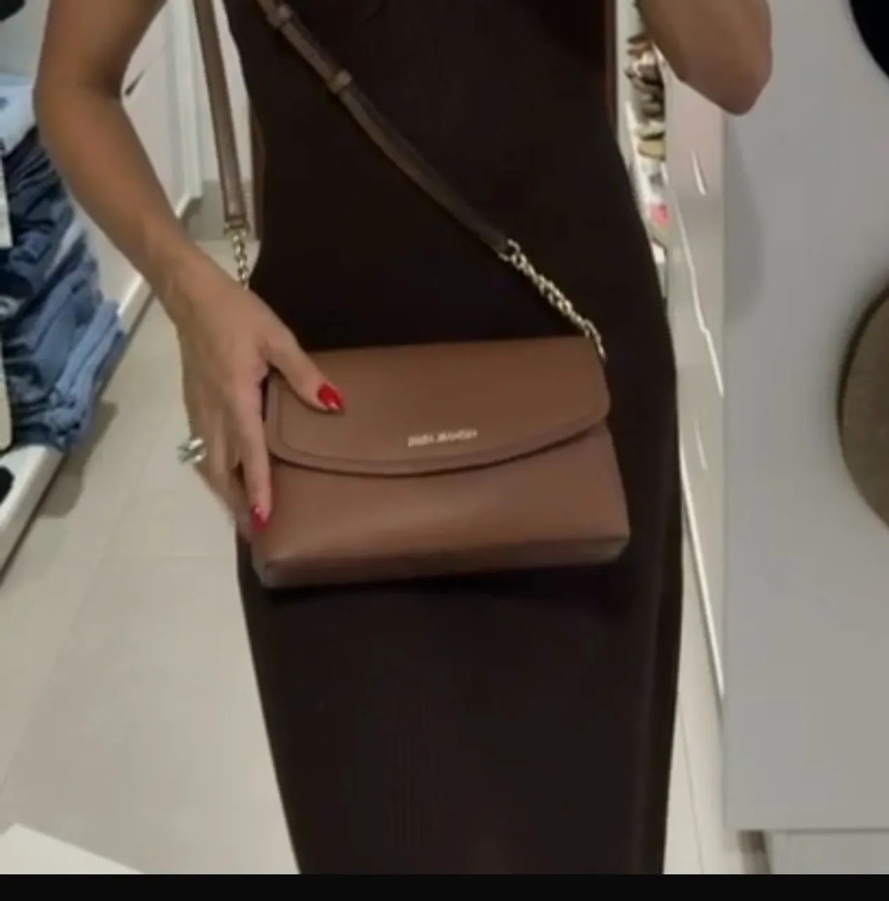 Michael Kors Bolsa em Couro Nova Original - Foto 4