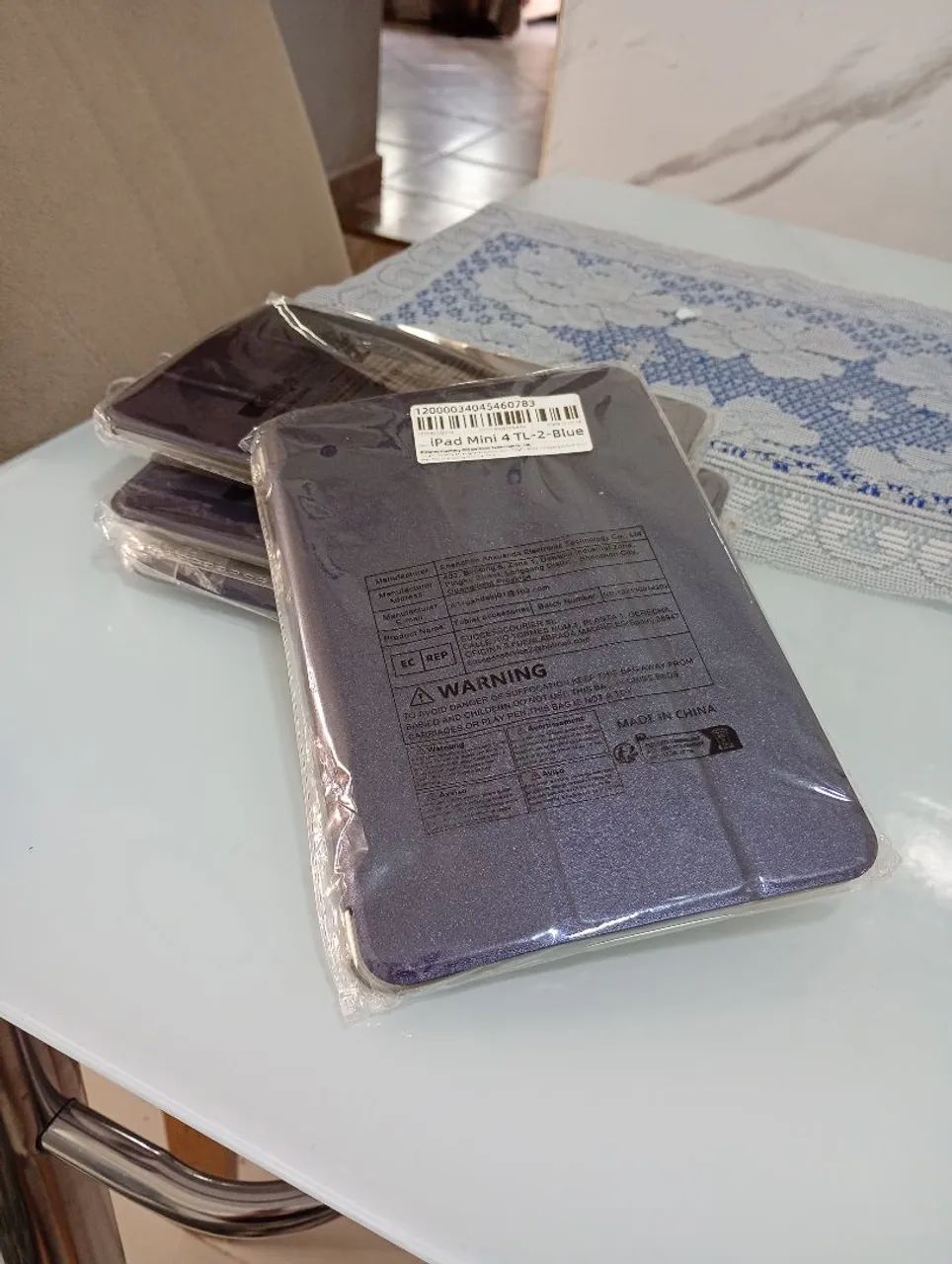  3 Capa para iPad mini 4 TL Blue cada uma 10 reais  - Foto 2