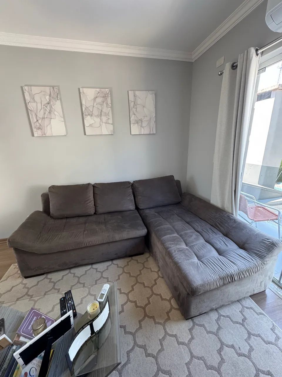 Sofá com chaise  - Foto 3