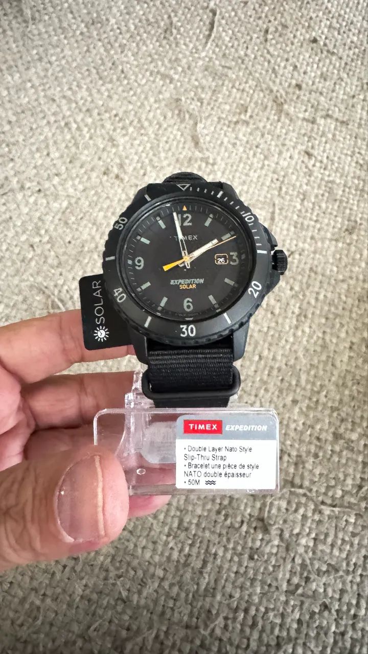 Relógio Timex Expedition Solar novo  - Foto 3