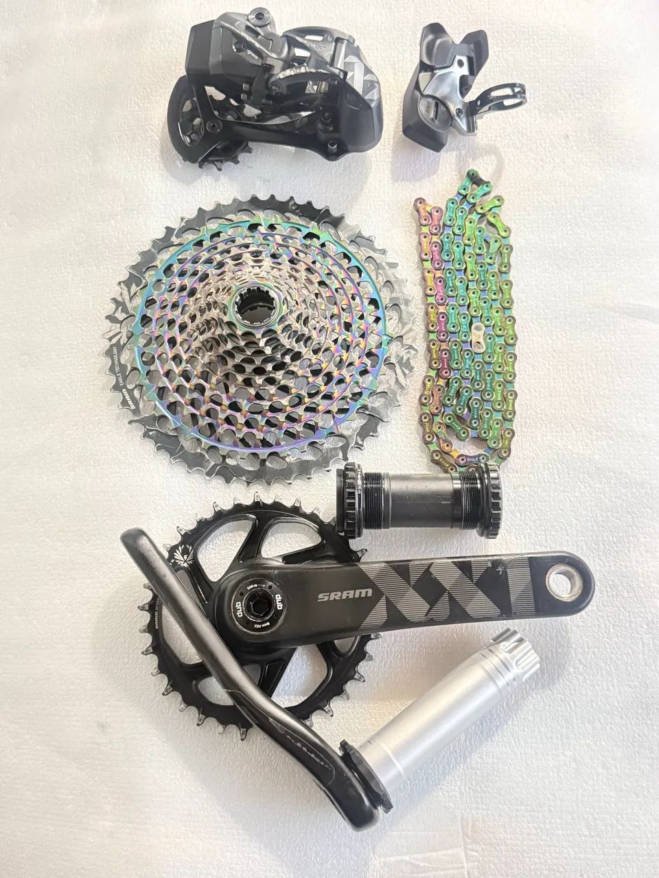 Kit sram eletrônico xx1 super conservado  - Foto 4